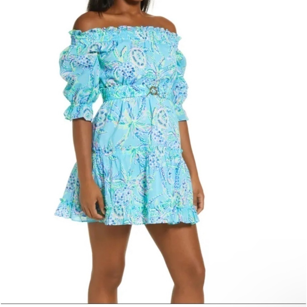 Lilly Pulitzer Louisa Dress Bermuda Blue